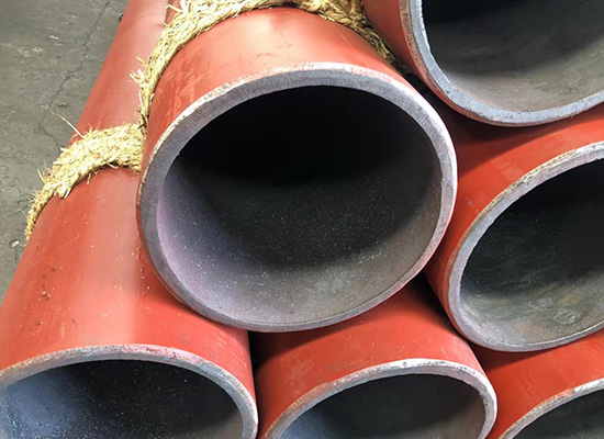 自蔓燃陶瓷復合管